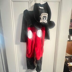 Disney Baby Mickey Mouse Plush Halloween Costume Jumpsuit Set 2T 44960-WAL